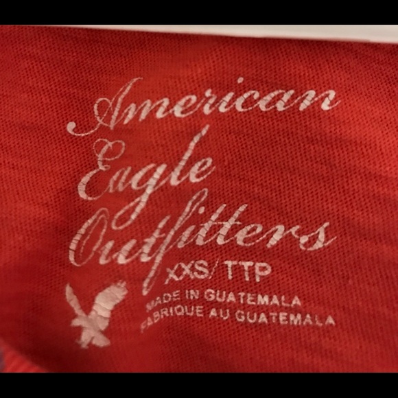 Patriotic Deep V tee - Picture 2 of 4